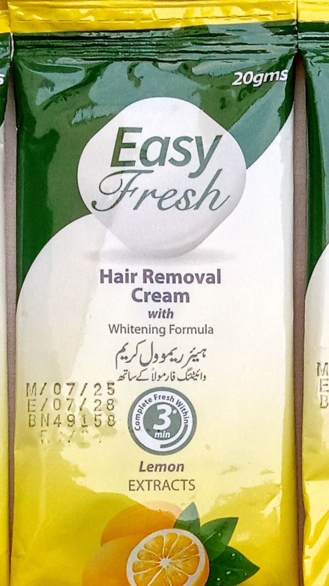 Hair remover creem